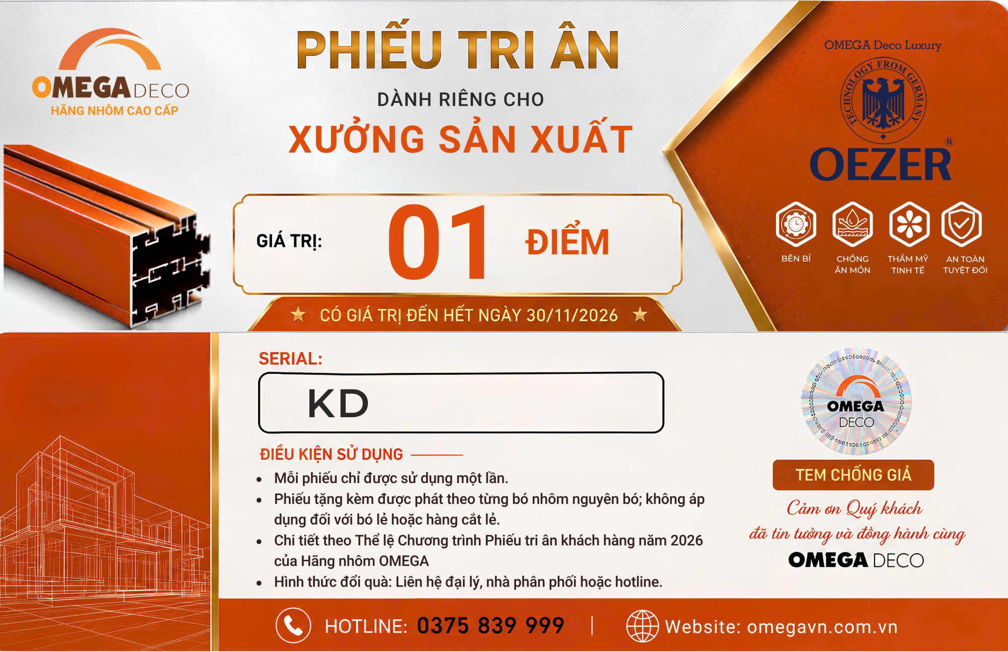 CHƯƠNG TRÌNH TRI ÂN KHÁCH HÀNG 2026