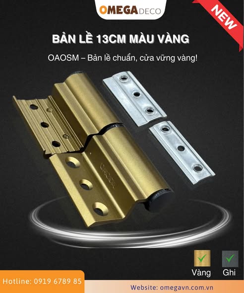 Bản Lề 13cm Hệ Vát Cạnh 55