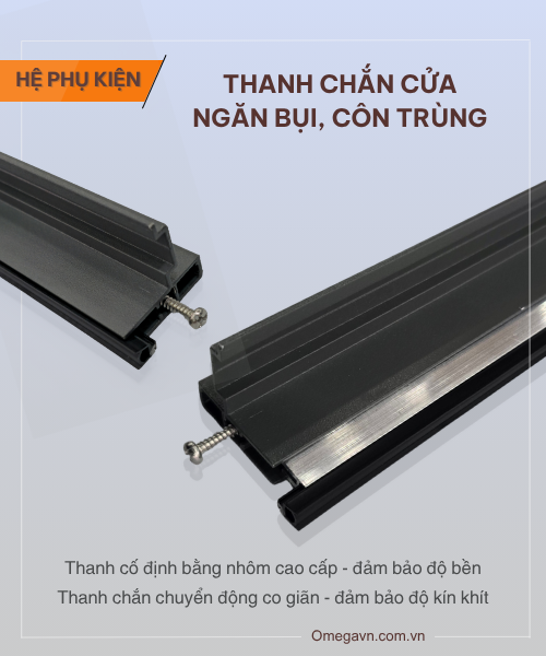 Thanh Chắn Cửa Ngăn Bụi, Côn Trùng