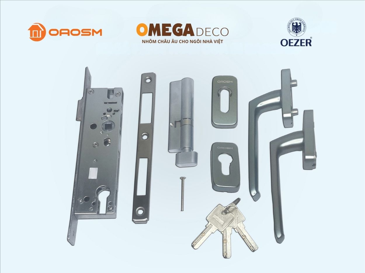 Bộ Khoá Cửa Đi Phân Thân OEZER
