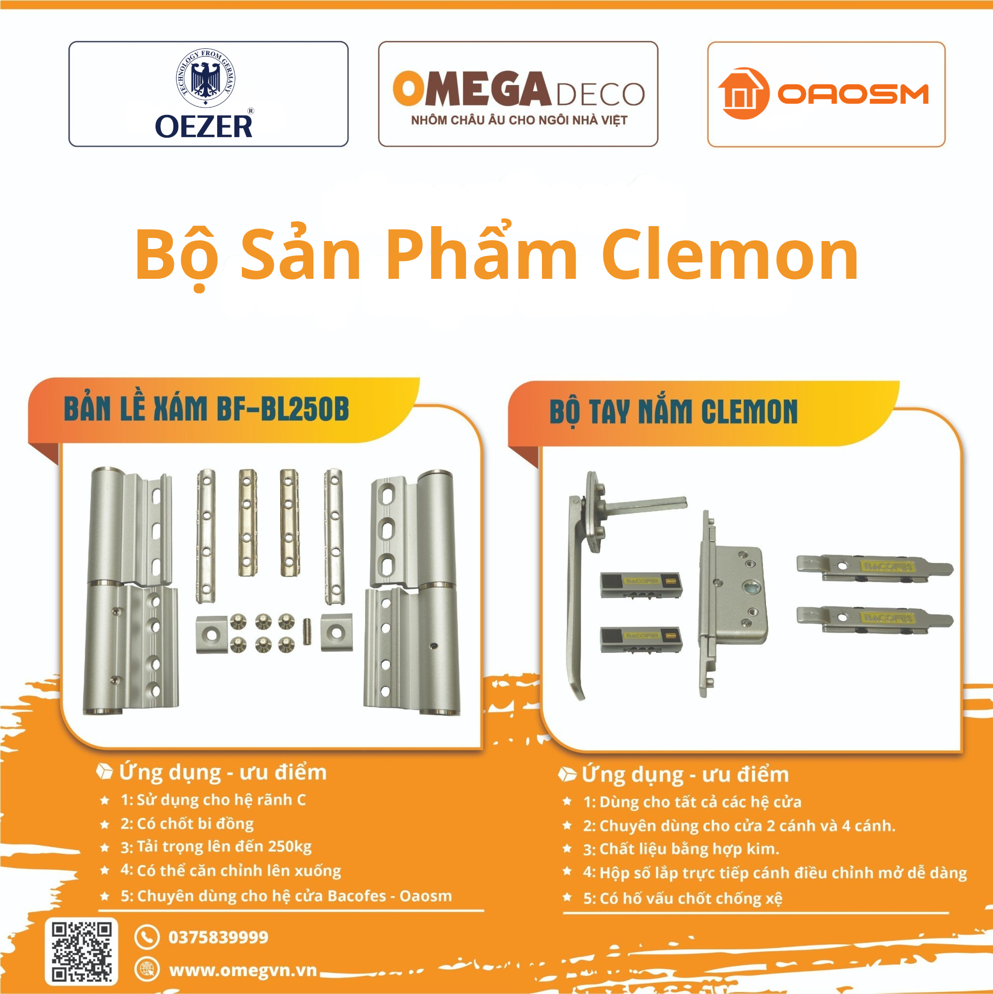 Bản Lề và Tay Nắm Clemon - Sự Lựa Chọn Tốt Cho Công Trình Của Bạn