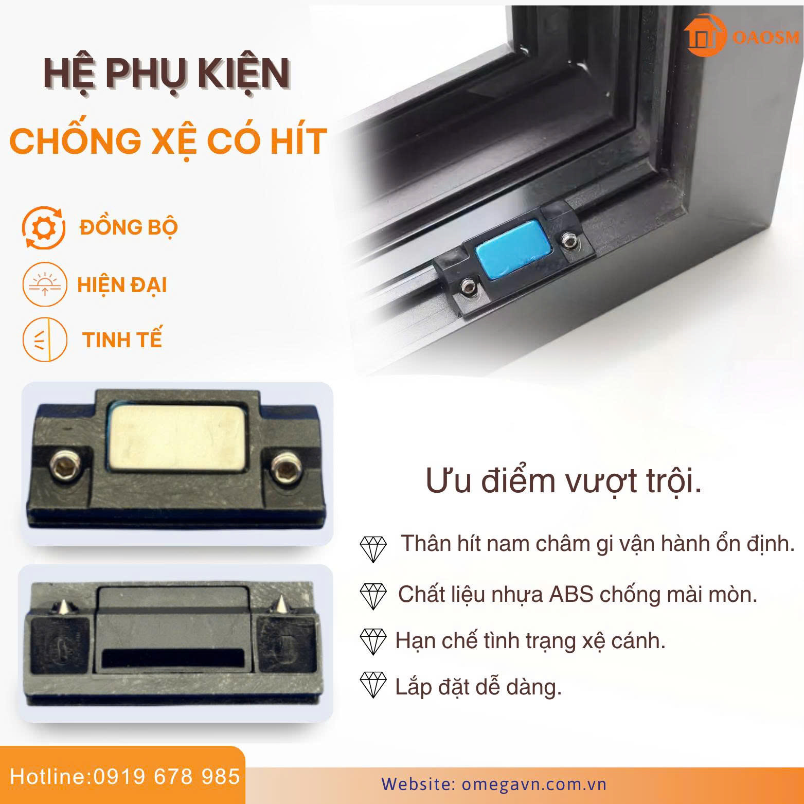 Hít Chống Xệ Cửa Nhôm