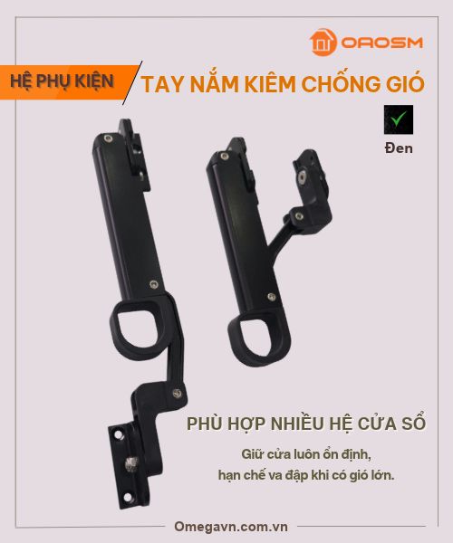 Tay Nắm Kiêm Chống Gió Cửa Sổ OMEGA