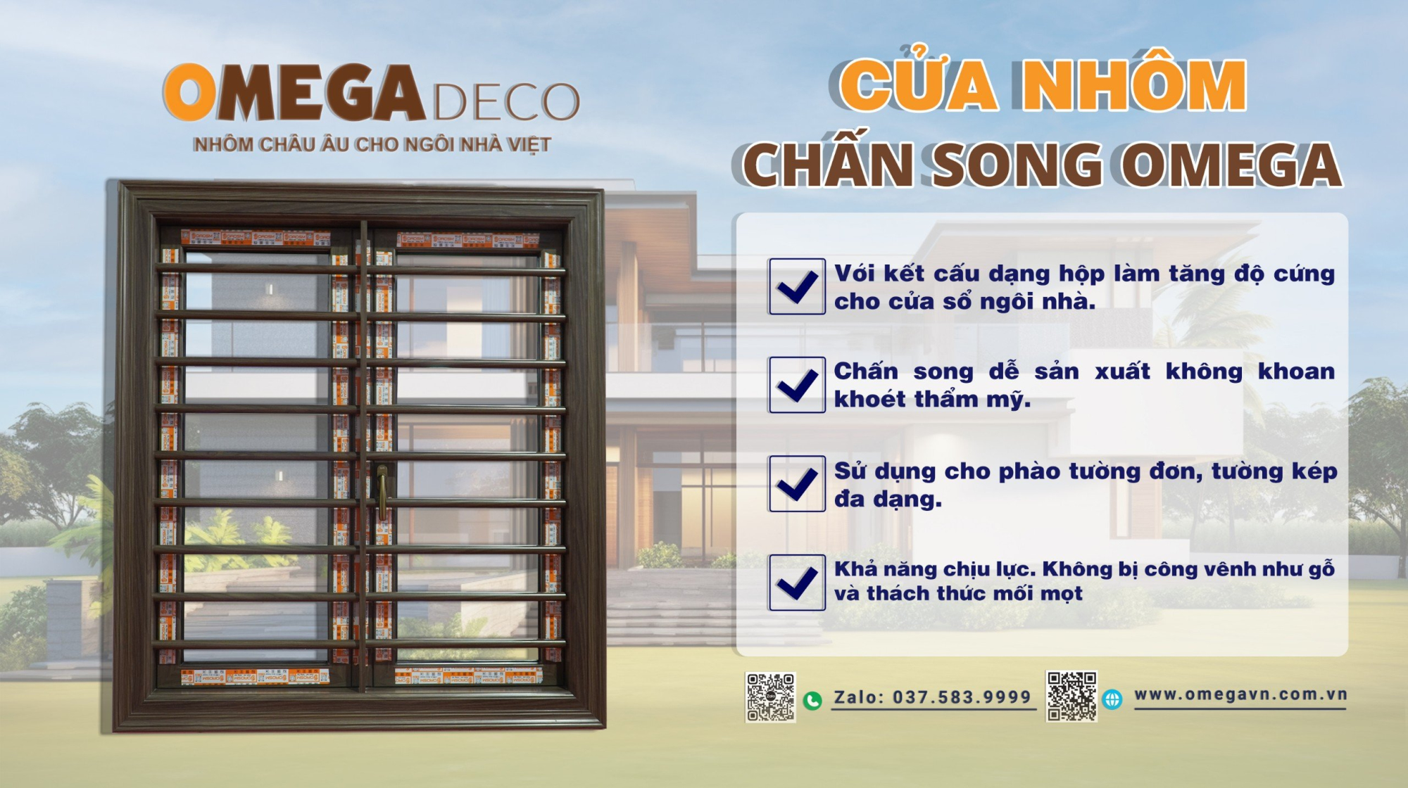 CỬA SỔ NHÔM HỆ CHẤN SONG OAOSM 55 - SỰ LỰA CHỌN HOÀN HẢO CHO MỌI NGÔI NHÀ!