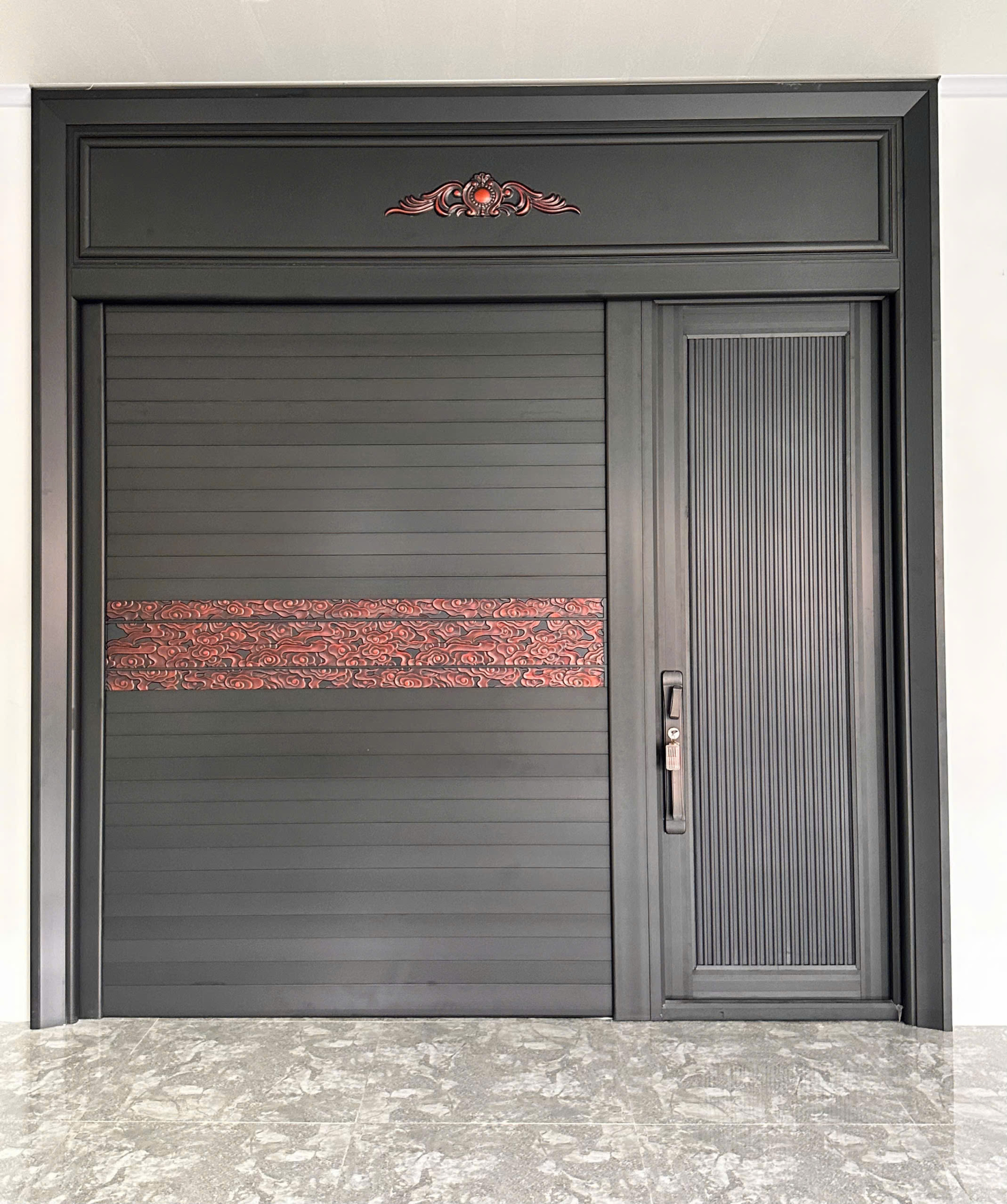 Cửa cuốn Chức năng 3 trong 1.